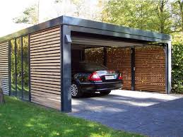 Rumah minimalis modern dengan carport dan kanopi yang nyaman. A Carport Is A Structure Primarily Constructed To Keep Vehicles From Other Elements These Help Prot Carport Designs Modern Carport Carport Garage