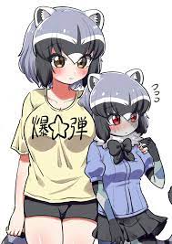 Common Raccoon (Kemono Friends) :: Kemono Friends :: Anime :: ngetyan ::  Animal Ears (Anime) :: Zombieland Saga :: crossover - JoyReactor