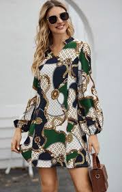 25 Best Affordable Versace Inspired Dresses On The Market In 2020 Printed Dress Outfit Printed Tunic Dress Inspired Dress