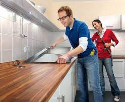 Arbeitsplatten aus keramik und naturstein. Anleitung Fur Heimwerker Arbeitsplatte Einbauen Bauen De