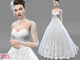 Every aspect of any sim wedding is chosen with perfection in mind. Colores Urbanos Wedding Dress 1 Original Mesh