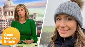 Weather Presenter Almost Blown Over by Storm Doris