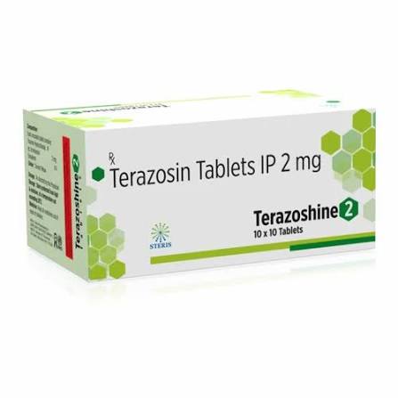 Terazosin 2mg Tablet at ₹ 110/box | STERIS CARDIOLOGY RANGE in Jaipur | ID: 27129302791