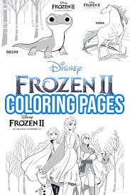 Print out these free frozen 2 coloring pages and activity sheets to keep the kids busy at home this week. Free Printable Frozen 2 Coloring Pages And Activities