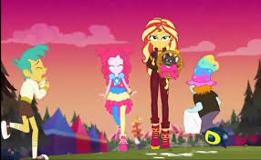 Learn about your favorite characters including rarity, twilight sparkle, fluttershy, rainbow dash, applejack, and pinkie pie! 2076481 Safe Screencap Pinkie Pie Snails Snips Sunset Shimmer Cat Equestria Girls Equestria Girls Series Sunset S Backstage Pass Spoiler Eqg Series Season 2 Basket Boots Clothes Converse Crying Eyes Closed Female Hair