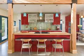 Calming cool colors evoke serenity in this kitchen by australian design firm, brett mickan interior design. The Red Cottage Kitchen Builder Magazine
