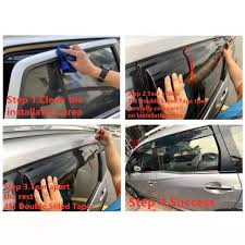 Pengoperasian palang pintu kereta secara manual masih kurang aman. Perodua Viva 3inch Door Visor 1set 4 Door Lazada