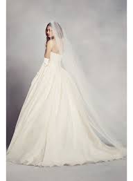 Available in ivory or white. White By Vera Wang Draped Organza Wedding Dress White By Vera Wang 4xlvw351178