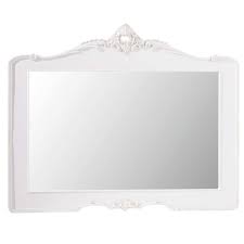 Miroir Romantica 89 Maison Du Monde Resine Blanche Maison Du Monde Miroir
