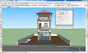This is the house plan model the latest one that has the present design and model.check out reviews related to house plan model with the article title 39+ sketchup model house plan, cool! Flat House Design And Render Using Google Sketchup Civil Engineering Downloads