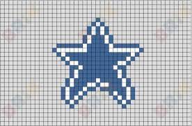 Dallas Cowboys Pixel Art Pixel Art Graph Paper Art Pixel Art Design