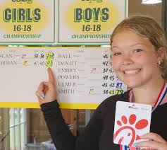 I did miss one post of note earlier in the week, well done to Joshua Boyes  who at 9 years old, made it out of the groups at the Tee Time Vault