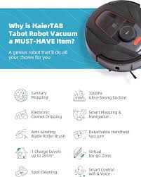 Then clean your vacuum dust cup and clean your filter and hose. Haier Tab Robot Vacuum And Mop Cuts Long Hair To Prevent Clogged Brushes Geeky Gadgets