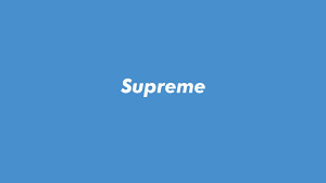 You can use wallpapers downloaded from hdwallpaper.wiki. Blue Supreme Wallpapers On Wallpaperdog