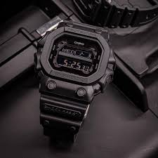 The strap buckle has a black ion plated finish. Casio G Shock Gx56bb 1 Black Out Tactical Series Digital Watch Fendrihan