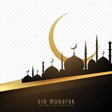 Eid Mubarak Islamic Background Mosque Moon Design Citypng
