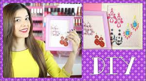 Porta orecchini fai da te. Diy Porta Orecchini Fai Da Te Magicotrucco Youtube