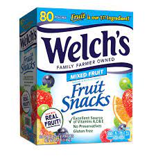 Tragically, this one has fallen completely out of fashion, and modern children will never know the joys. Amazon Com Welch S Fruit Snacks Mixed Fruit Gluten Free Bulk Pack 0 9 Oz Individual Single Serve Bags Pack Of 80