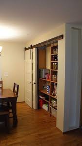 barn style doors, home, barn door pantry