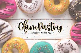Please enter your email address receive a free font daily from fonts101.com in your email! Glam Pastry 229396 Script Font Bundles