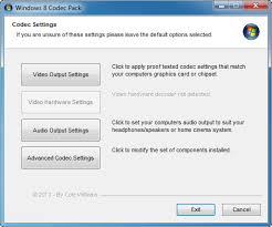 These codec packs are compatible with windows vista/7/8/8.1/10. Windows 10 Codec Pack Official Homepage