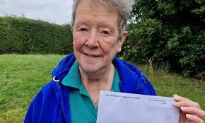 Widow hit with £100 fine in post after visiting terminally-ill husband