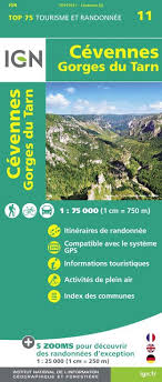 Other maps, hotels and towns in france. Cevennes
