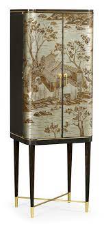 With legs made of satin brass and distinctive dark walnut cabinetry, this chic cabinet is one of the most. Jonathan Charles Fine Furniture Fusion Antique Etched Brass Bar Cabinet Wayfair