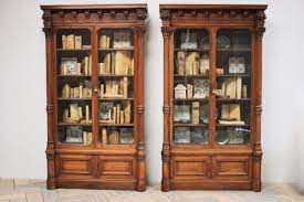 Only genuine antique large bookcases approved for sale on www.sellingantiques.co.uk. Large Fine Pair Of C19th French Neoclassical Country House Bookcases Vintage Bookcase Antique Bookcase 19th Century Bookcase