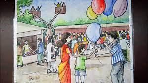 How To Draw A Scenery Of Boishakhi Mela Step By Step Drawing Tutorial Youtube Basic drawing made amazingly easy izdatelstvo the third title in a bestselling series, basic drawing made amazingly easy is a complete drawing book for the. how to draw a scenery of boishakhi mela step by step drawing tutorial
