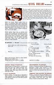 Vintage Recipes Betty Crocker S Picture Cook Book 1950 Betty Crocker Waffle Recipe Vintage Recipes Vintage Baking