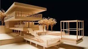 Balsa Wood Architectural Model Concept Architecture Architecture Model Making Architecture Model