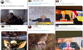 By that one mediajune 14, 202102. Boris Johnson S Speech Internet Users Try To Find Humour In The Doom Laden Coronavirus Address Daily Mail Online