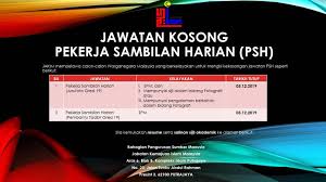 Pelajar dan mahasiswa bisa mulai bekerja. Jakim On Twitter Jawatankosong Pekerja Sambilan Harian Psh