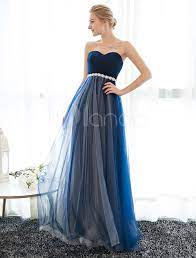 Subito a casa e in tutta sicurezza con ebay! Vestito Da Promenade 2021 Senza Spalline Scollo A Cuore Scollato A Cuore Vestito Lungo Da Festa Con Perline In Tulle A Pieghe Vestito Lungo Da Sera Milanoo Com