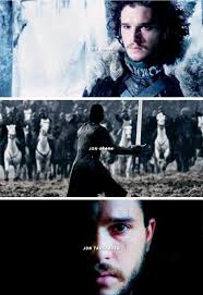 Jon is Rhaegar Targaryen and Lyanna Stark's son !