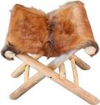 Goat skin stool Sydney