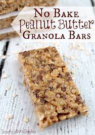 No Bake Peanut Butter Granola Bars Recipe Peanut Butter Granola Granola Bars Peanut Butter Snacks