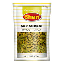 Spicy world green cardamom (cardamon) whole comes from the fruit of a tropical plant which creates a luscious sweet aroma. Shan Green Cardamom 100g Spice Store