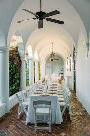 Al Fresco Receptions In The Courtyard At Crane Cottage Savannah Wedding Venue Tybee Island Wedding Charleston Wedding Venues
