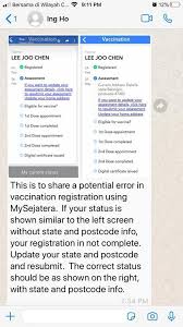 Feb 23, 2021 · the mysejahtera app is no stranger to those who have been living through the pandemic in malaysia. Fake News You Don T Have To Update Your Vaccine Application On Mysejahtera News Rojak Daily