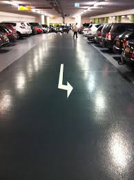 Fortunately Bolidt Is Very Good At Its Job In One Part Of The Brand New Garage A Bolidtop 300 Rf Floor Finish Was App Floor Finishes Space Design Sign Post
