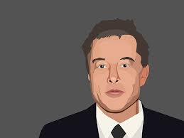 Elon Musk Portrait Secret To Success Portrait Vector Portrait