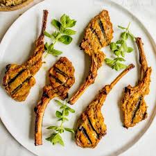 Tandoori Grilled Lamb Chops This Easy Lamb Chop Recipe Is A Perfect Summer Grilling Recipe Tandoori Style Lamb Chop Recipes Tandoori Lamb Chopped Bbq Recipe