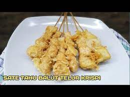 Sate Tahu Balut Telur Krispi Resep Jajanan Anak Sekolah Youtube Resep Masakan Resep Telur Resep