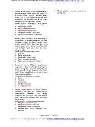 Latihan soal komunitas ( askeb v ) untuk osca knowledge part 2. Soal Ukom Dan Kunci Jawaban