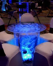 Rent Lighted Acrylic Cocktail Tables Bars Lounge Furniture Led Game Room Tables Nightclub Design Lounge Furniture