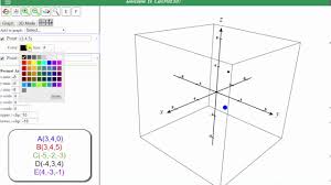 Graph Points In 3d Using 3d Calc Plotter