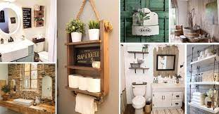 While using true family heirlooms is a great way to outfit a. 56 Best Rustic Bathroom Decor Ideas And Designs For 2021 Decor Home Ideas