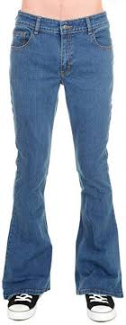 Bell bottom jeans were popular in the 60s and 70s. Bell Bottom Jeans Unleash Your Flare The Costume Rag